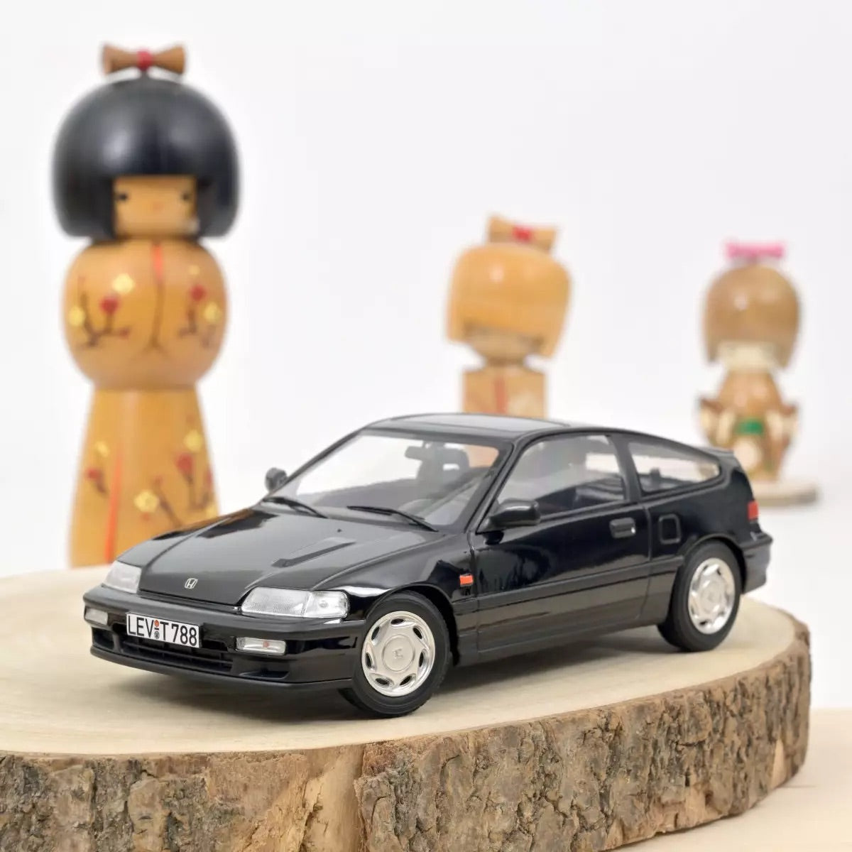 Norev 1990 Honda CRX Black 1:18