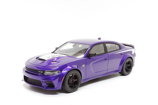 GT Spirit 2023 Dodge Charger Super Bee Scat Pack Widebody Plum Crazy 1:18 RESIN, SEALED