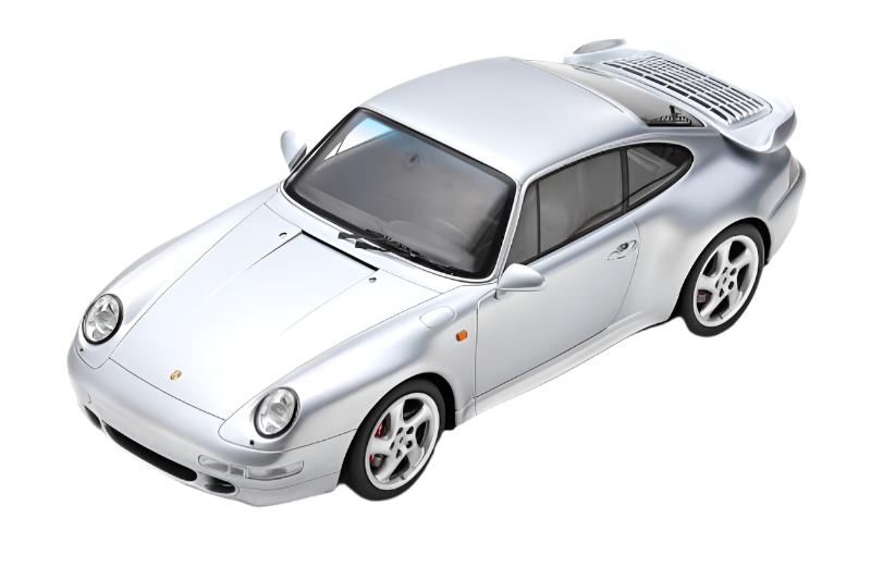 Solido 1997 Porsche 911 (993) Turbo Silver 1:18