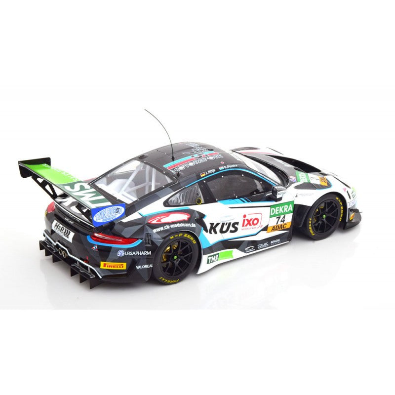 Ixo 2018 Porsche 911 991.2 GT3 R No.74 Team Kus 75 Bernhard ADAC GT Masters 2021 Eriksson, Pereira 1:18