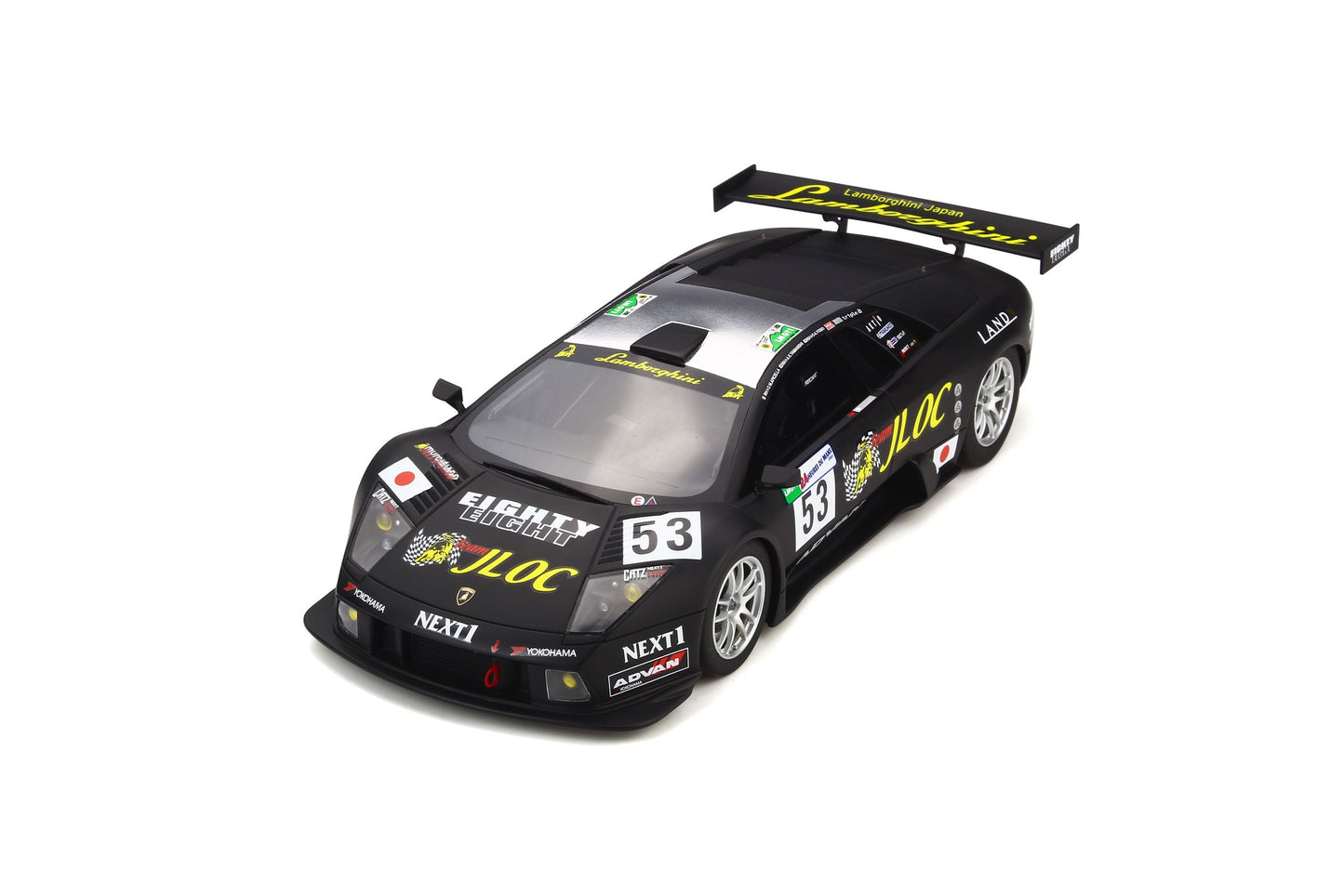 GT Spirit 2007 Lamborghini Murcielago R-GT No 53 24hr Le Mans Black 1:18 RESIN, LIMITED