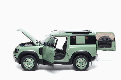 Almost Real 2023 Range Rover New Defender 90 75th Edition Green 1:18