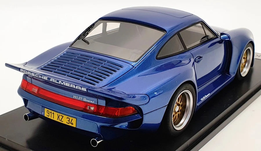 KESS-Model Porsche 911 993 GT1 Almeras Blue Metallic 1:18