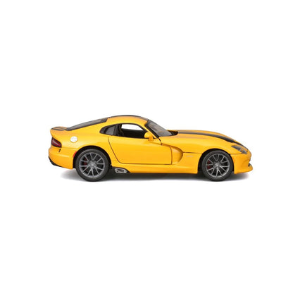 Maisto 2013 Dodge Viper GST Yellow w/ Black Racing Stripes 1:18