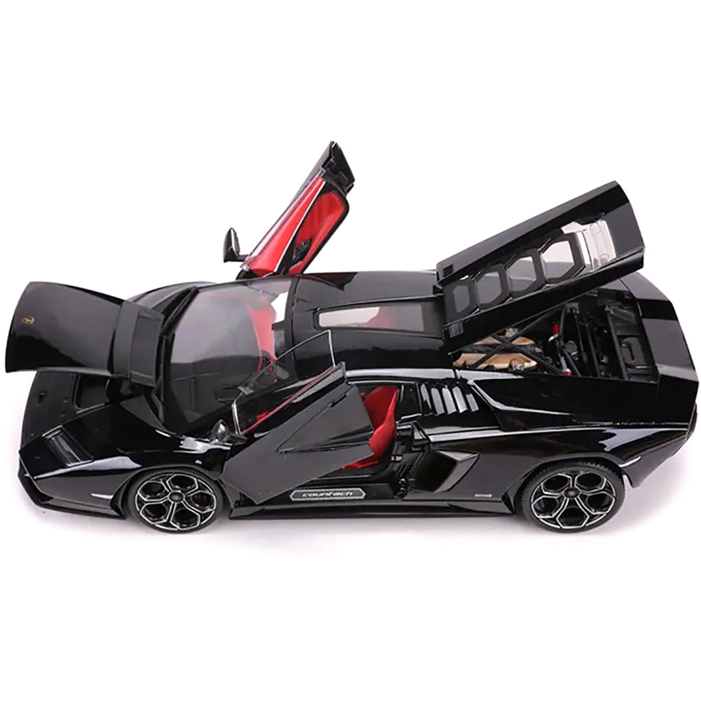 Maisto 2021 Lamborghini Countach LPI 800-4 Black 1:18