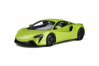 GT Spirit 2021 Mclaren Artura Flux Green Metallic 1:18 LIMITED, Resin