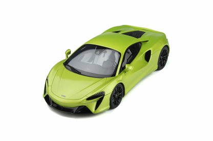 GT Spirit 2021 Mclaren Artura Flux Green Metallic 1:18 LIMITED, Resin