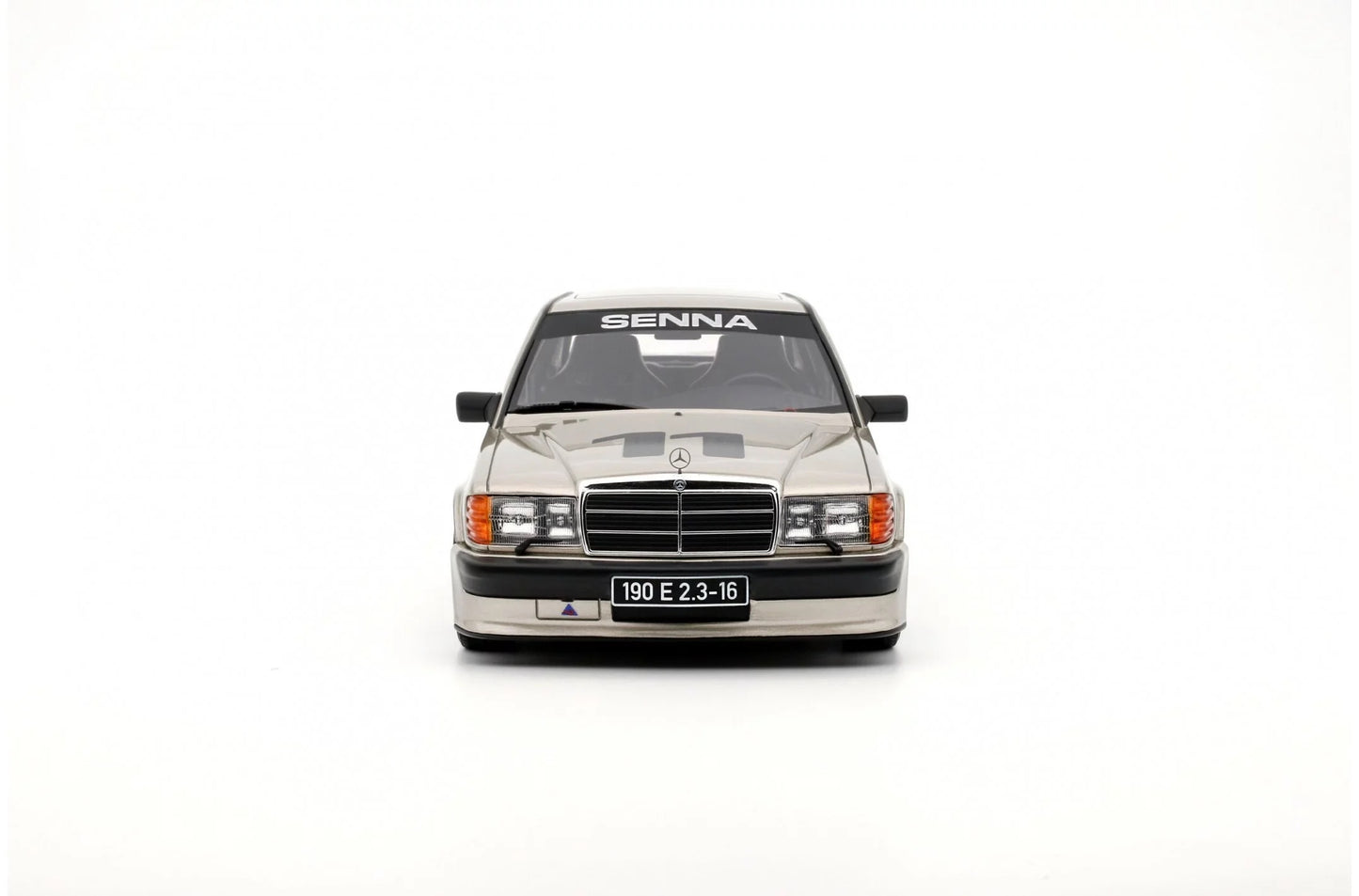 Otto 1984 Mercedes-Benz 190 E 2.3 16 (W201) Smoke Silver Metallic 1:18 RESIN, SEALED