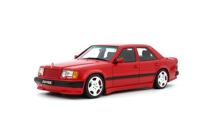 Otto 1987 Mercedes-Benz 300 E AMG 6.0 (W124) Signal Red 568 1:18