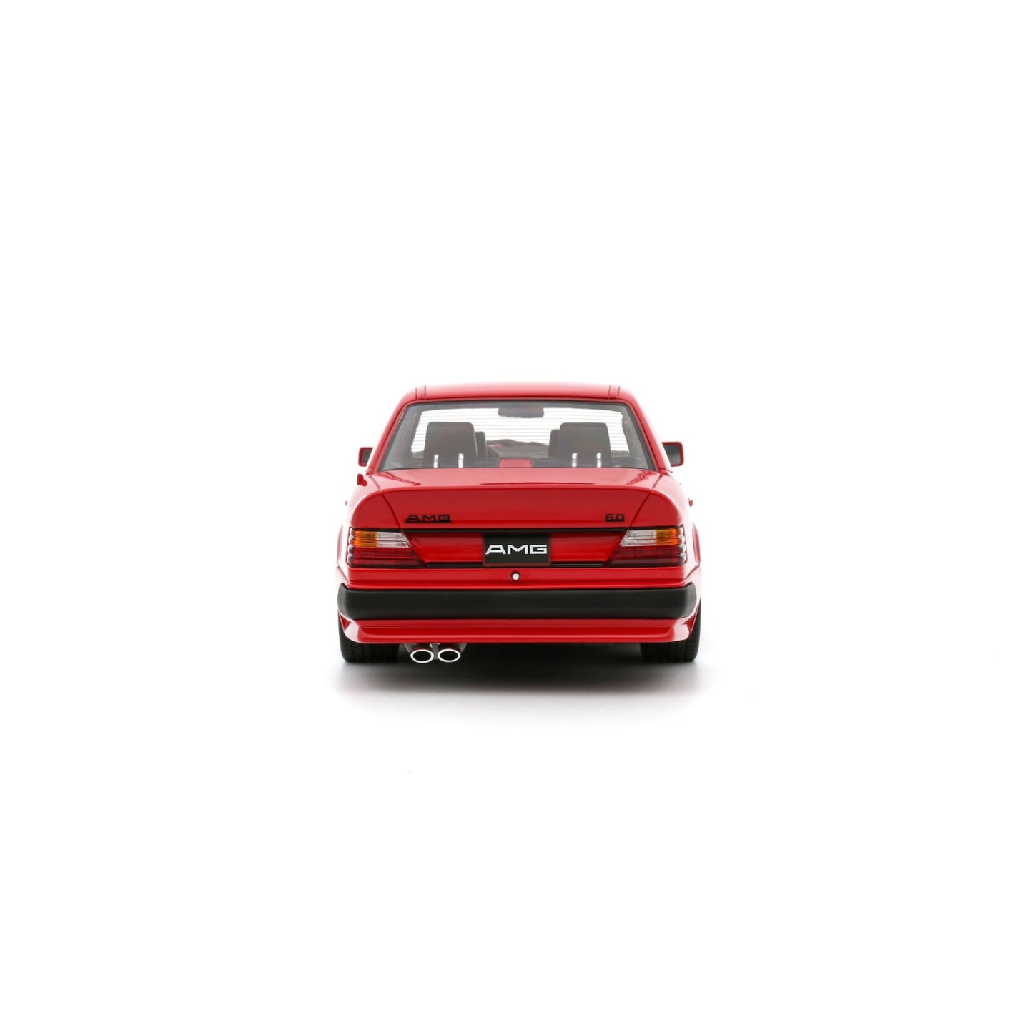 Otto 1987 Mercedes-Benz 300 E AMG 6.0 (W124) Signal Red 568 1:18