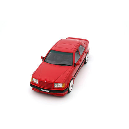 Otto 1987 Mercedes-Benz 300 E AMG 6.0 (W124) Signal Red 568 1:18