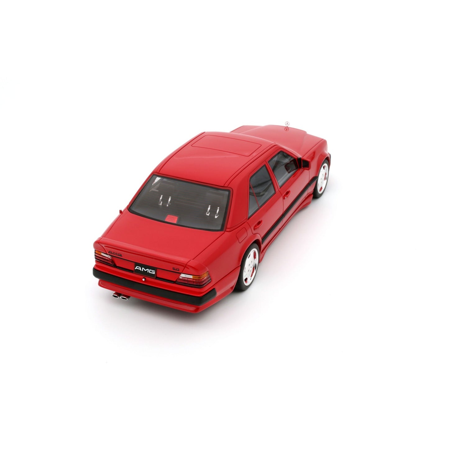 Otto 1987 Mercedes-Benz 300 E AMG 6.0 (W124) Signal Red 568 1:18