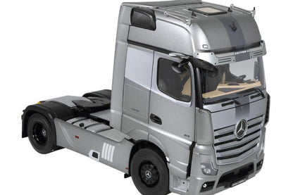 NZG 2020 Mercedes Benz Actros 2 1863 Gigaspace 4X2 Mirrorcam Tractor Truck Grey 1:18