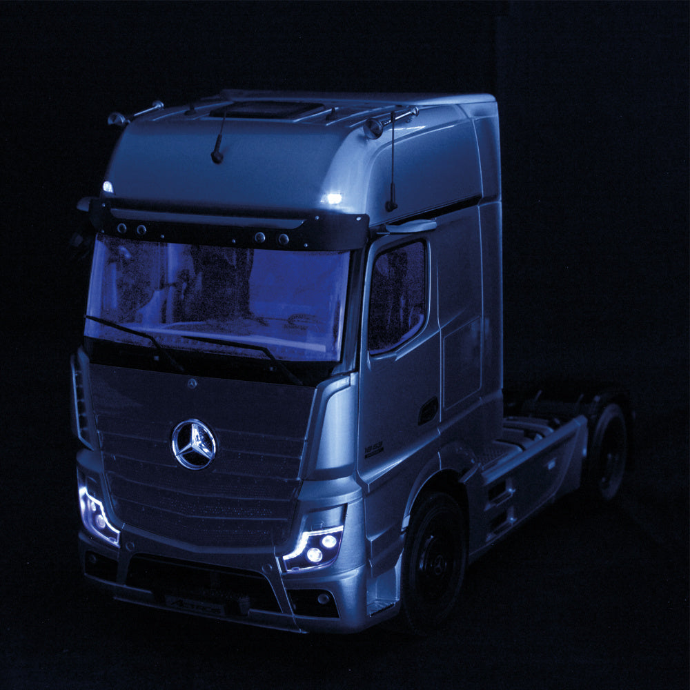 NZG 2020 Mercedes Benz Actros 2 1863 Gigaspace 4X2 Mirrorcam Tractor Truck Grey 1:18