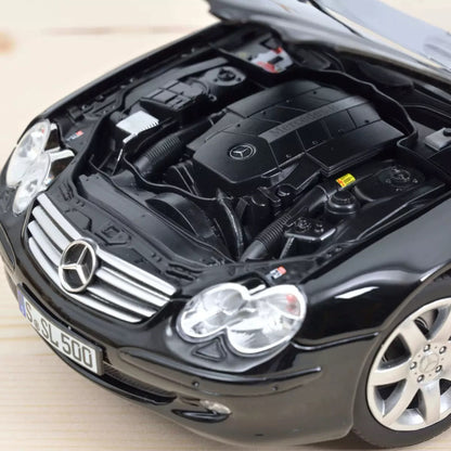 Norev 1:18 2003 Mercedes-Benz SL 500 Convertible Black