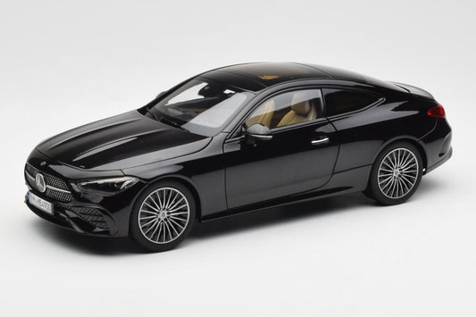 Norev 2024 Mercedes-Benz CLE Coupe Obsidian Black Metallic 1:18