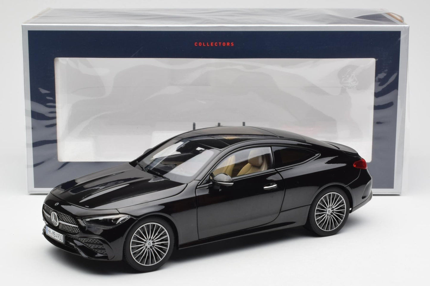 Norev 2024 Mercedes-Benz CLE Coupe Obsidian Black Metallic 1:18