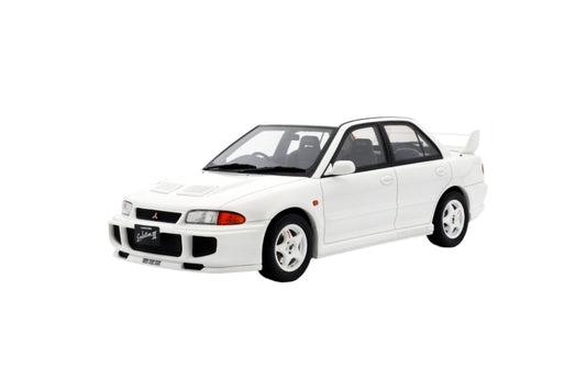 Otto 1995 Mitsubishi Lancer EVO III Hardtop White 1:18 RESIN, SEALED