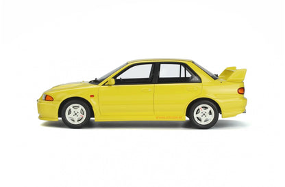 Otto 1995 Mitsubishi Lancer EVO III Hardtop Dandelion Yellow 1:18 RESIN, SEALED