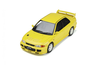 Otto 1995 Mitsubishi Lancer EVO III Hardtop Dandelion Yellow 1:18 RESIN, SEALED