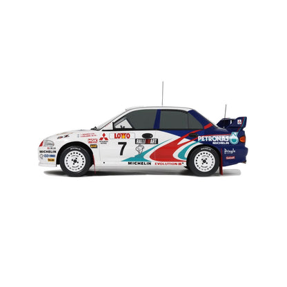 Otto Mitsubishi Lancer EVO III Gr. A Rally Australia 1996 White and Blue 1:18