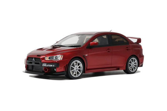 Otto 2012 Mitsubishi Lancer EVO X FQ400 Orient Red 1:18 LIMITED