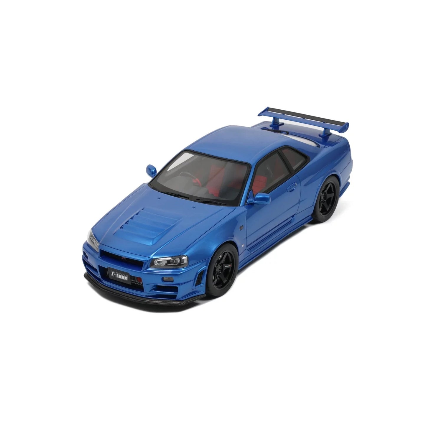 Otto 2005 Nissan Skyline GT-R R34 NISMO Z-Tune Bayside Blue 1:12