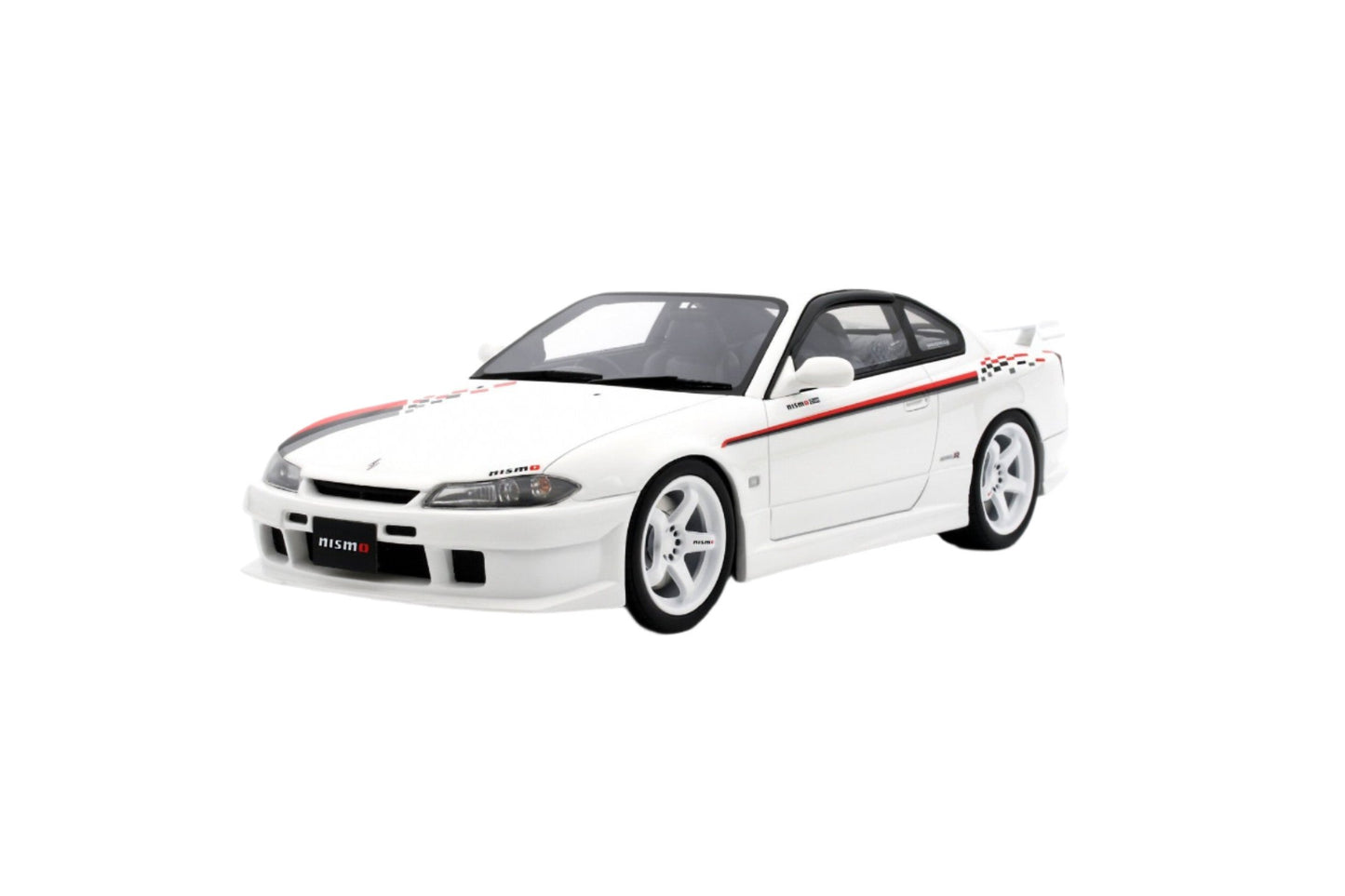 Otto 2000 Nissan Silvia (s15) Nismo S-Tune White 1:18 RESIN, SEALED