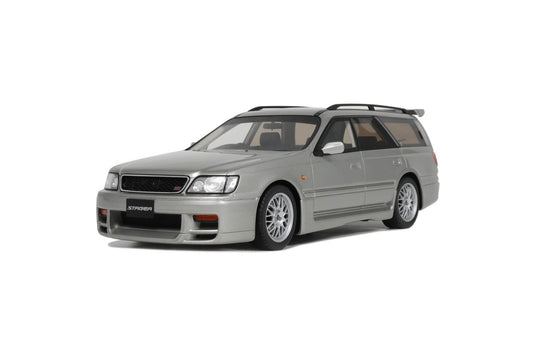 Otto 1997 Nissan Stagea 260 RS KR4 Autech Version Wagon Sonic Silver 1:18