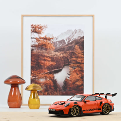 Norev Porsche 911 992 GT3 RS Gulf Orange 1:18