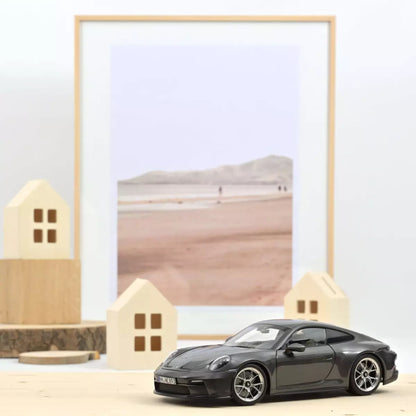 Norev Porsche 911 992 GT3 Touring Edition Agate Grey Metallic 1:18