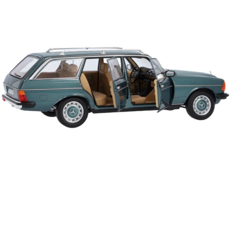 Norev 1:18 1980-1985 Mercedes-Benz E Class 200TE (S123) Station Wagon T-Model Petrol Metallic 1:18