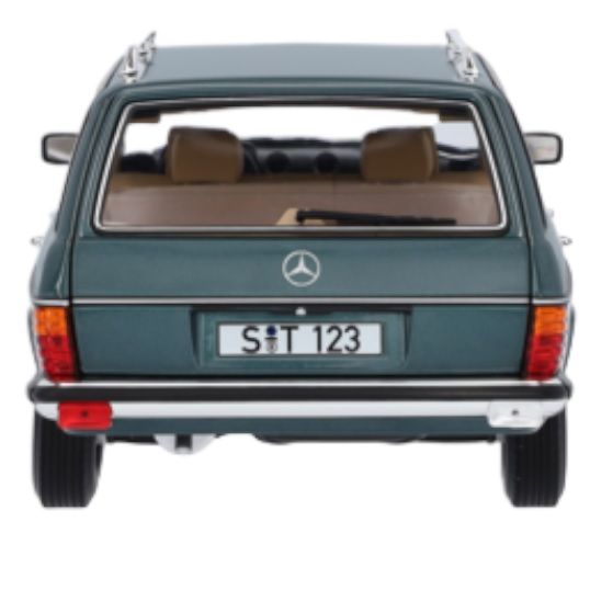 Norev 1:18 1980-1985 Mercedes-Benz E Class 200TE (S123) Station Wagon T-Model Petrol Metallic 1:18