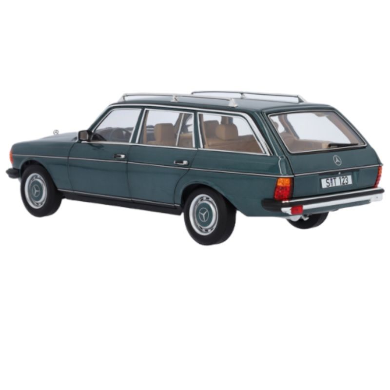 Norev 1:18 1980-1985 Mercedes-Benz E Class 200TE (S123) Station Wagon T-Model Petrol Metallic 1:18