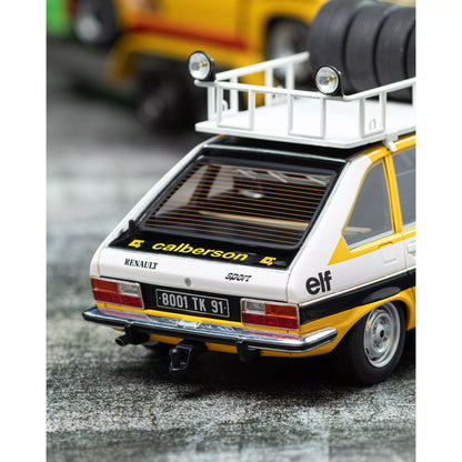 Otto 1979 Renault Rally Set - R30 Team Renault Sport Rally Assistance + Trailer + R5 Turbo Test Car 1:18