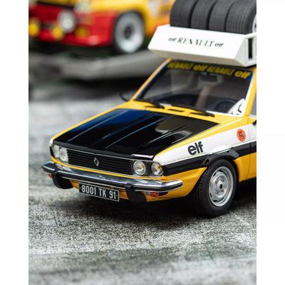 Otto 1979 Renault Rally Set - R30 Team Renault Sport Rally Assistance + Trailer + R5 Turbo Test Car 1:18