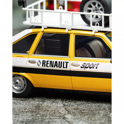 Otto 1979 Renault Rally Set - R30 Team Renault Sport Rally Assistance + Trailer + R5 Turbo Test Car 1:18