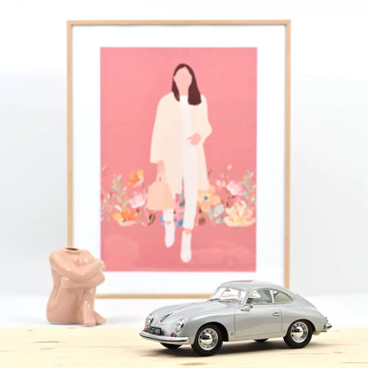 Norev 1952 Porsche 356 Coupe Silver 1:18 LIMITED