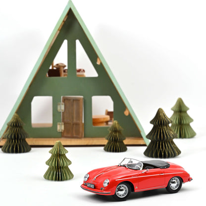 Norev 1:18 1954 Porsche 356 Speedster Red