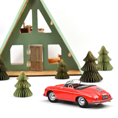 Norev 1:18 1954 Porsche 356 Speedster Red