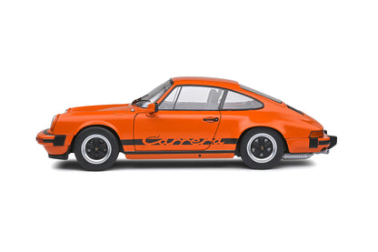 Solido 1977 Porsche 911 930 Carrera 3.0 Gulf Orange w/ Black Deco 1:18