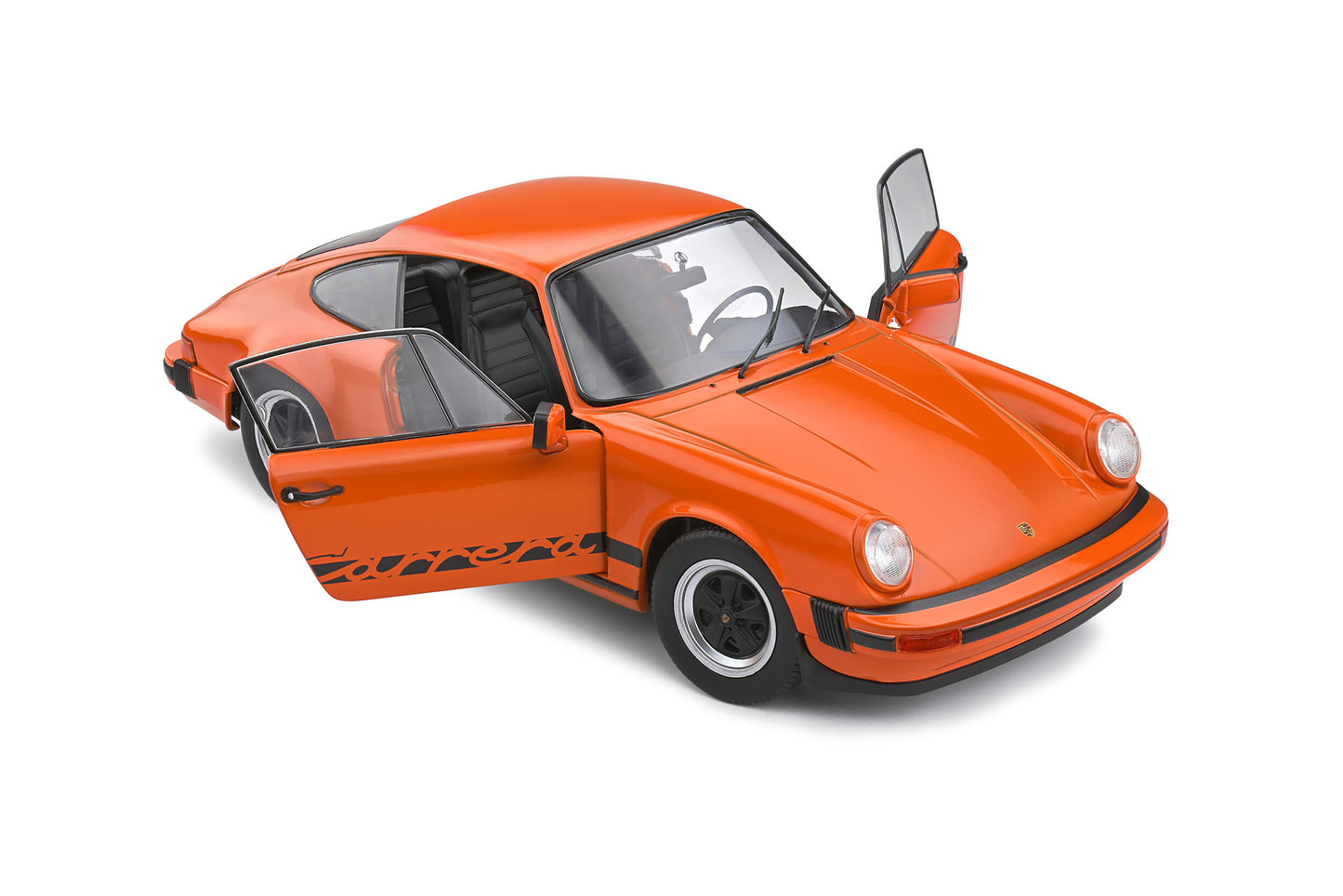 Solido 1977 Porsche 911 930 Carrera 3.0 Gulf Orange w/ Black Deco 1:18