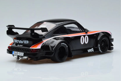 GT Spirit 1973 Porsche 911 930 RWB Yaju Black 1:18 Resin