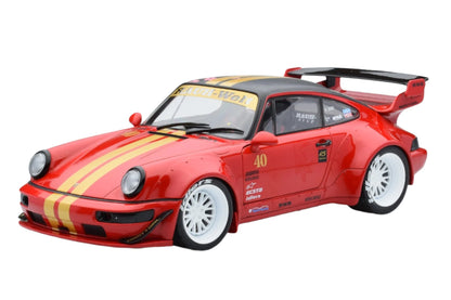 Solido Porsche 911 964 RWB Sakura Red 1:18