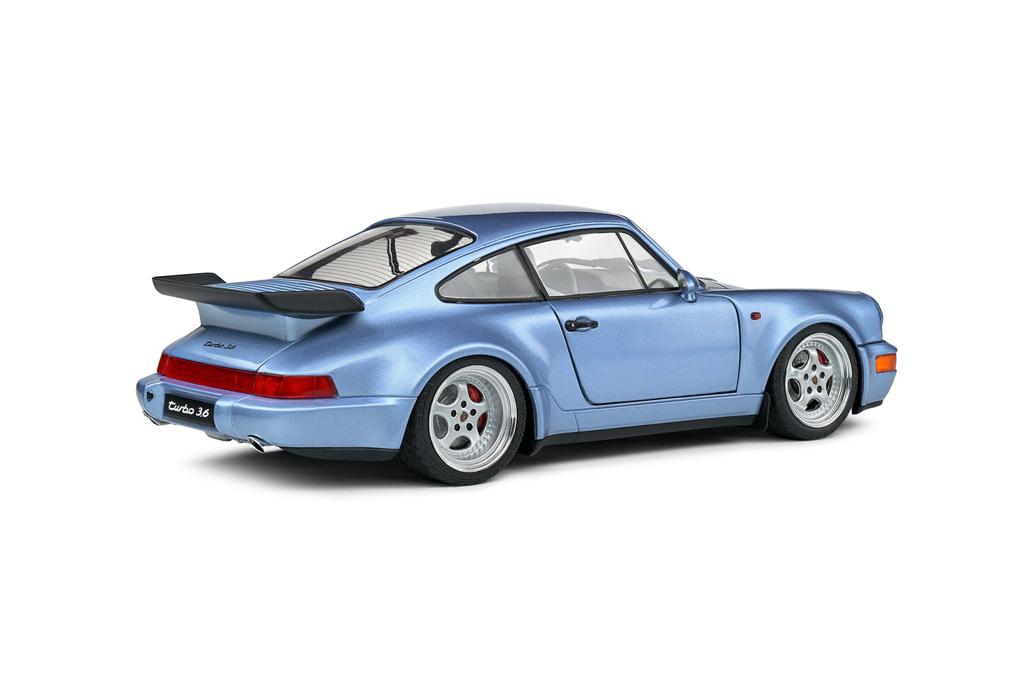 Solido 1990 Porsche 911 (964) Turbo Horizon Blue Metallic 1:18