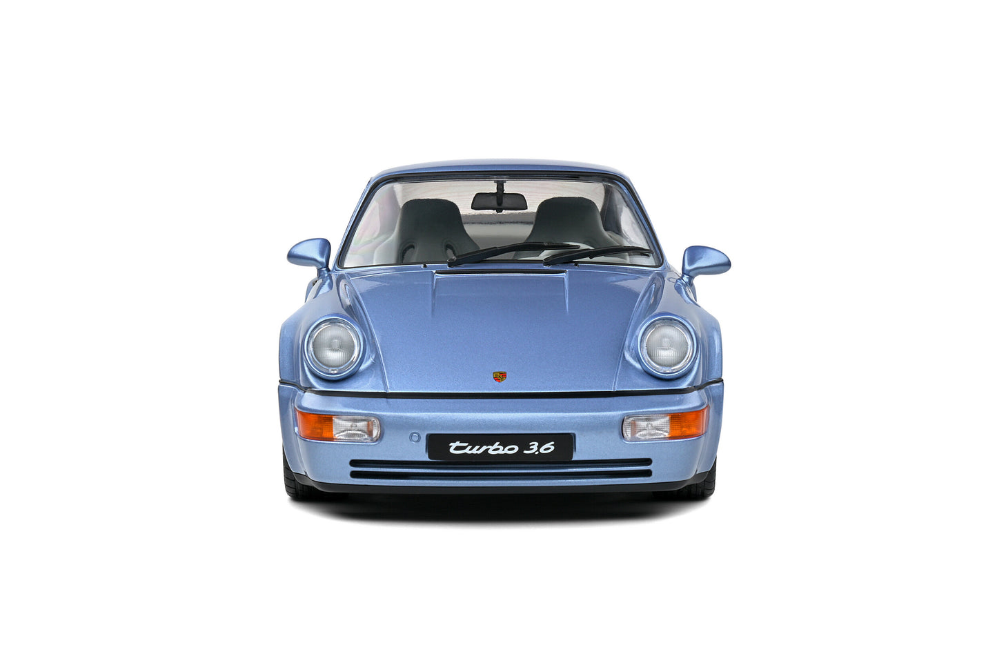 Solido 1990 Porsche 911 (964) Turbo Horizon Blue Metallic 1:18