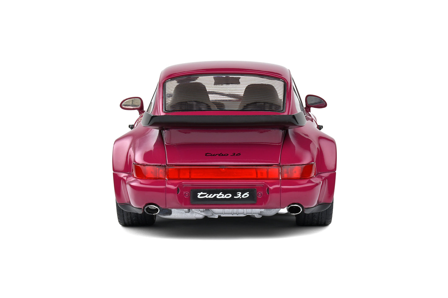 Solido 1991 Porsche 911 (964) Turbo 3.6 Sternrubin Burgundy 1:18