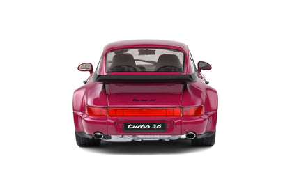 Solido 1991 Porsche 911 (964) Turbo 3.6 Sternrubin Burgundy 1:18