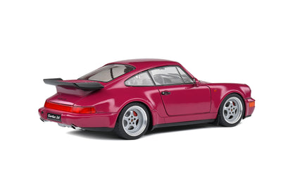 Solido 1991 Porsche 911 (964) Turbo 3.6 Sternrubin Burgundy 1:18