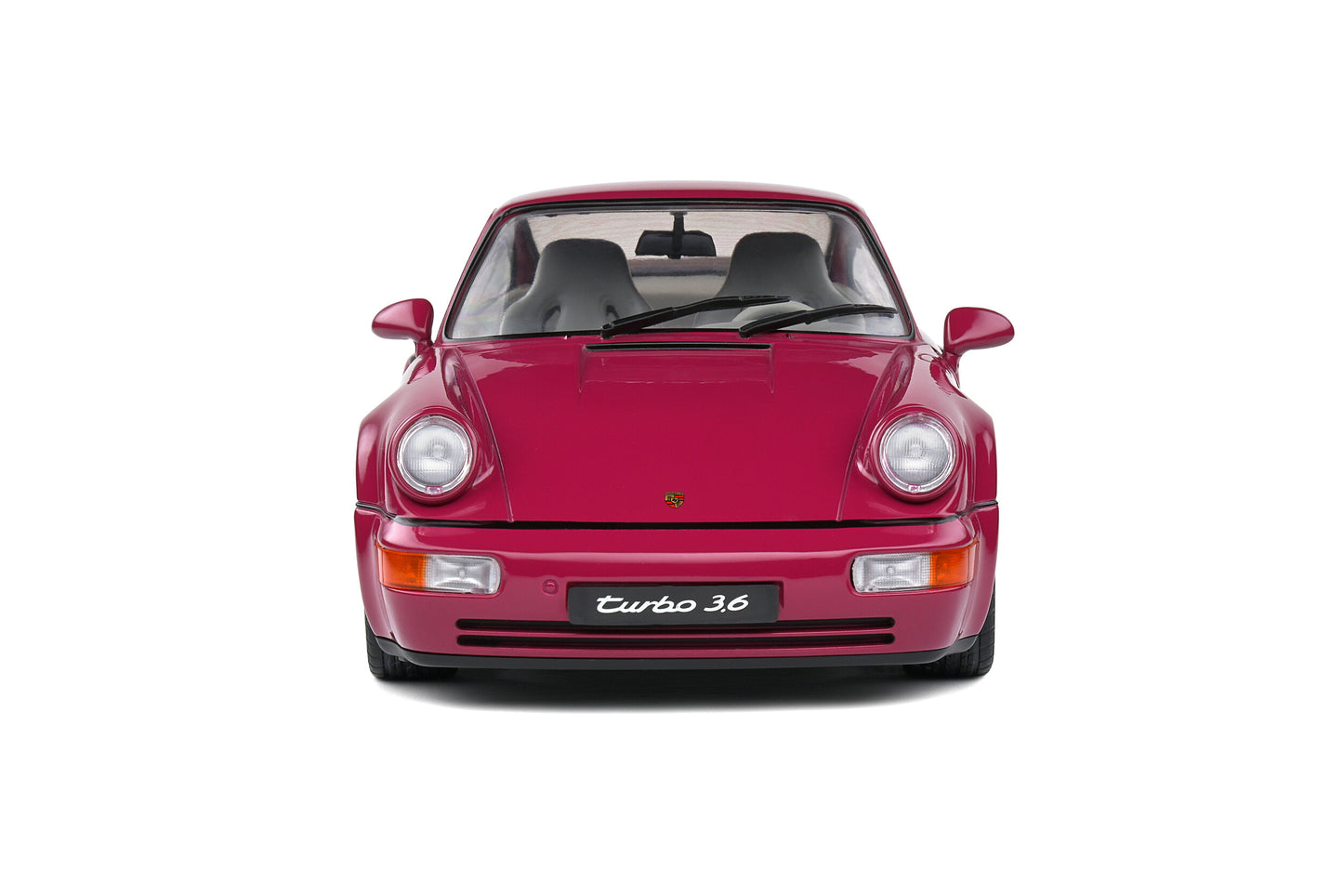 Solido 1991 Porsche 911 (964) Turbo 3.6 Sternrubin Burgundy 1:18